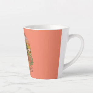 Équipe de Randonnée de fentes rétro Latte Mug - Le