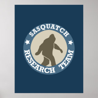 Équipe de recherche Sasquatch - Affiche