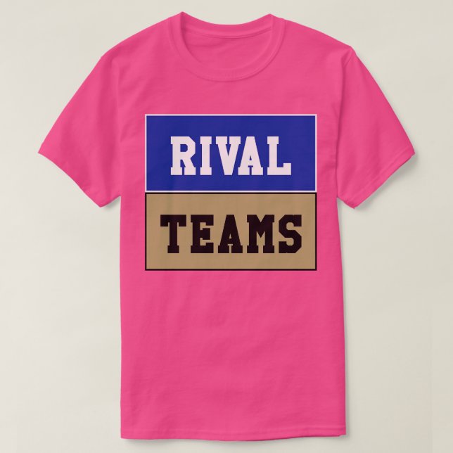 Équipe de rivaux Kentucky vs Vandy TShirt (Design devant)