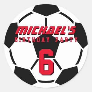 Équipe de Soccer Ball Sports Stickers
