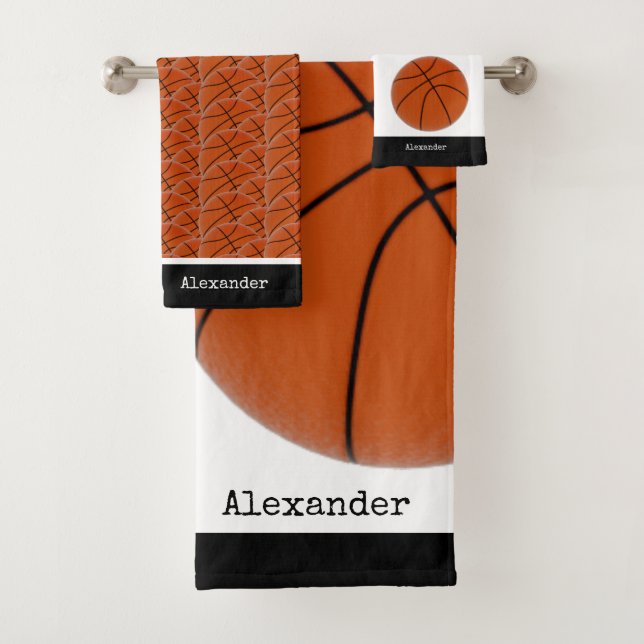 Équipe de sport de basket-ball Ensemble de serviet (En situation)