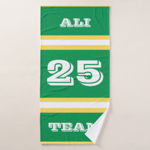 Équipe De Sport Personnalisée / Serviette De Baseb