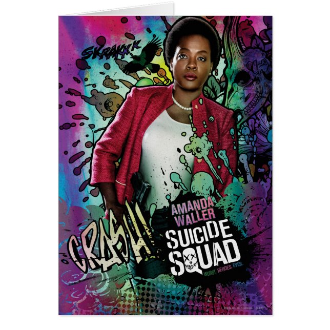 Équipe de suicide | Amanda Waller Character Graffi (Devant)