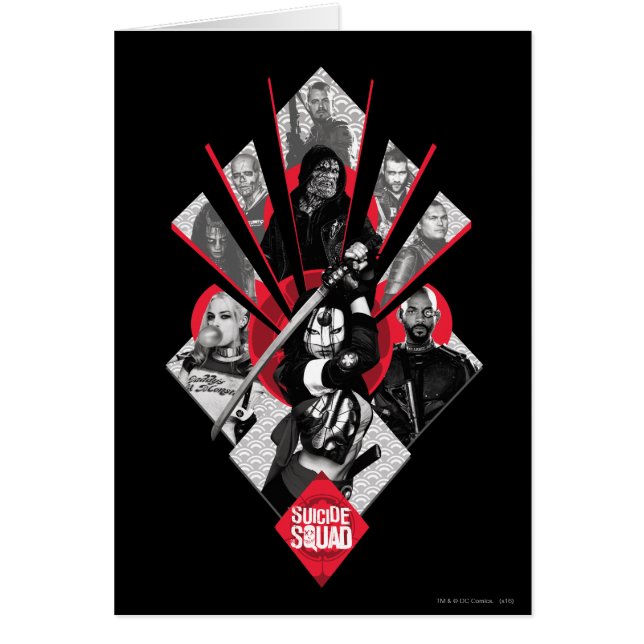 Équipe de suicide | Groupe de travail X Graphisme  (Devant)