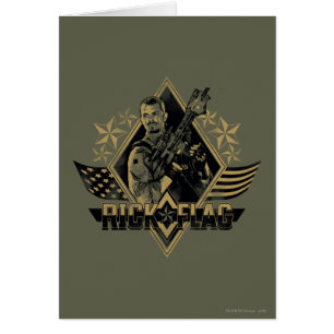 Équipe de suicide Insigne Drapeau Rick