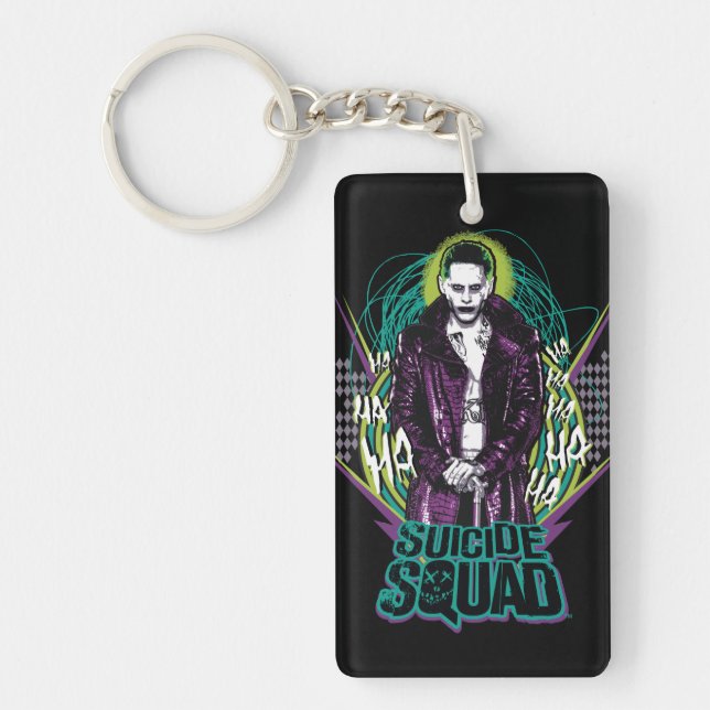 Équipe de suicide | Joker Retro Rock Graphic (Devant)