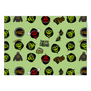 Équipe de suicide   Killer Croc Emoji Motif