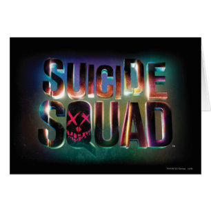Équipe de suicide Logo couleur brillant