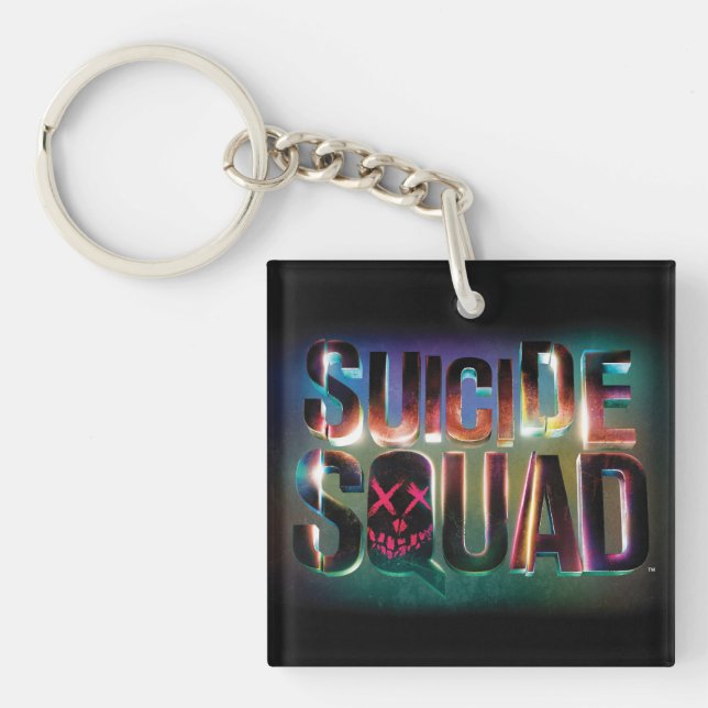Équipe de suicide | Logo couleur brillant (Devant)