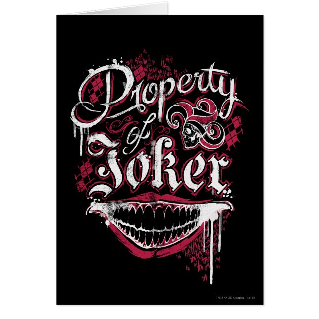 Équipe de suicide | Propriété de Joker (Devant)
