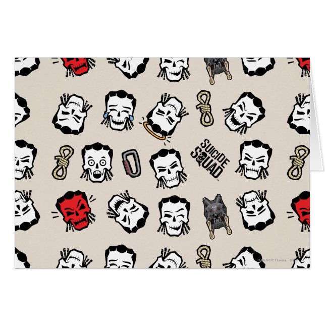 Équipe de suicide | Slipknot Emoji Motif (Devant horizontal)