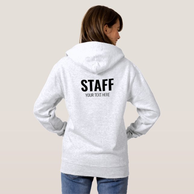 Équipe de Sweat - shirts à capuche de Cendres Gris (Dos entier)
