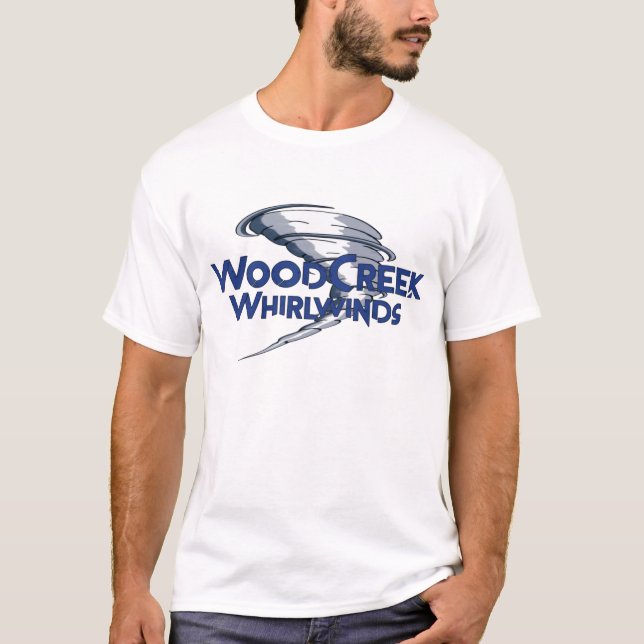 Équipe de Woodcreek Whirlwinds Chris T-Shirt (Devant)