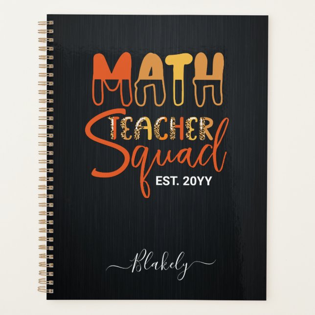 Équipe d'enseignants en mathématiques (Devant)