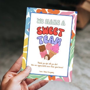 Équipe Enseignant Volontaire Collègue Carte de rem