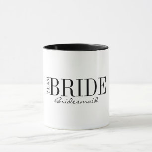 Équipe Mariée Mariée Mariée Fête du Café Mug