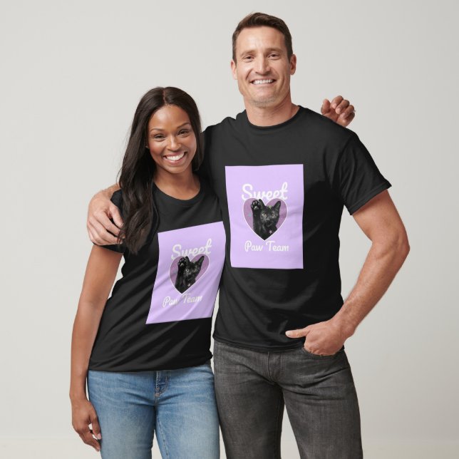 Équipe Paw Chat : Feline Fan Club T-Shirt (Unisexe)