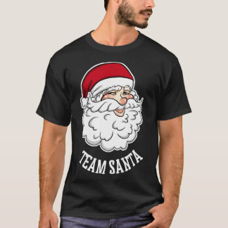 Équipe père Noël Funny Père Noël Tshirt de Noël Ga