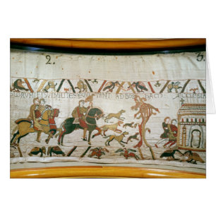 Équitation de Harold de comte avec ses chevaliers