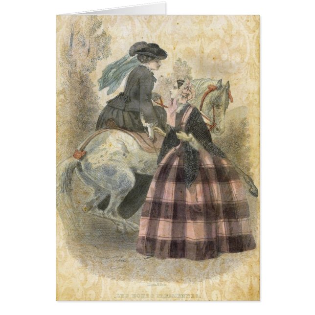 Équitation vintage (Devant)