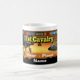 ęr 11ème air Assualt, année, nom, tasse de Cav- de