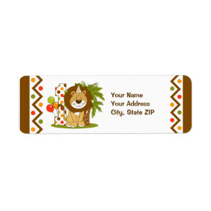 Ęr anniversaire de lion mignon