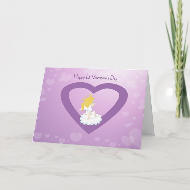 ęr Carte d'ange de Saint-Valentin (Devant)