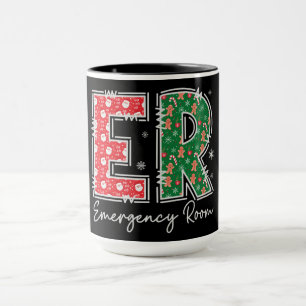 ER Emergency Room Christmas Mug