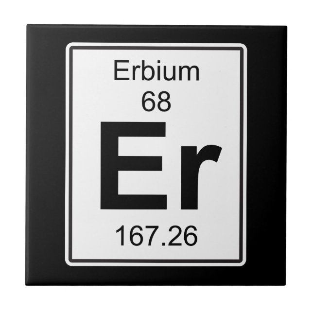 Er - Erbium Tile (Front)