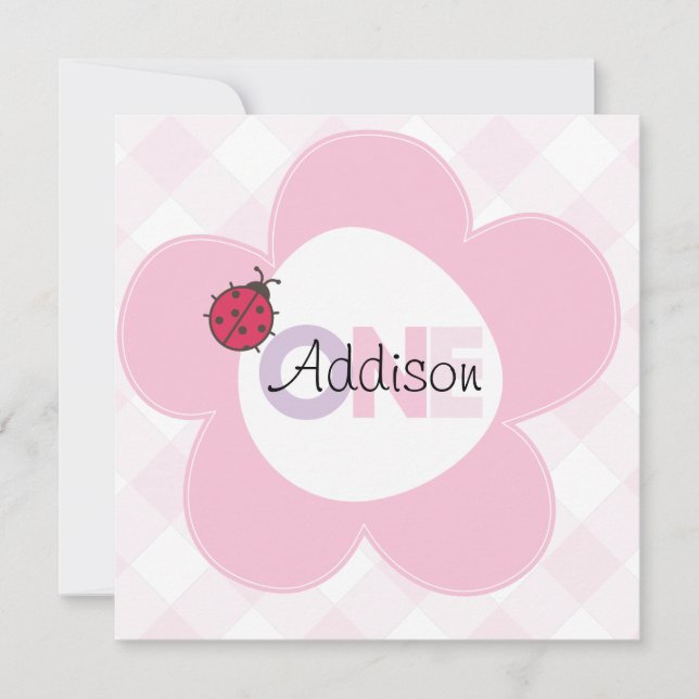 Ęr invitation d'anniversaire de "Addison" (Devant)