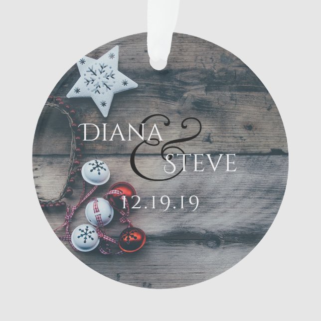Ęr monogramme de souvenir de Noël de nouveaux (devant)