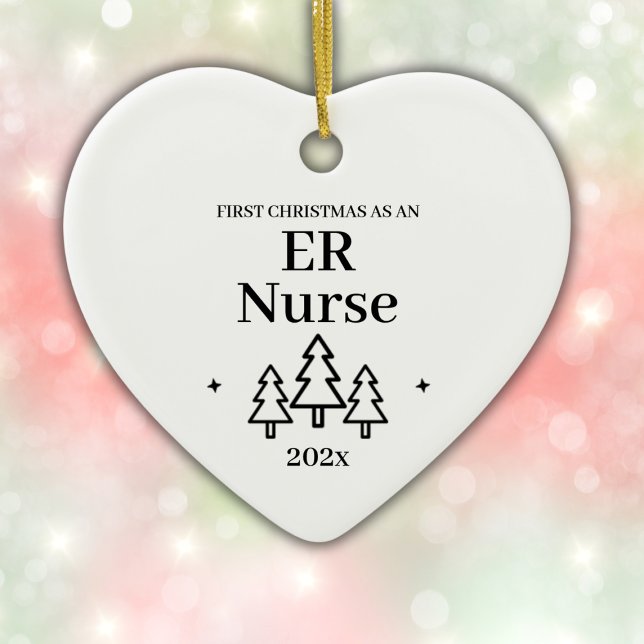 ER Nurse 2024 First Christmas Ornament (ER Nurse 2024 First Christmas Ornament
)