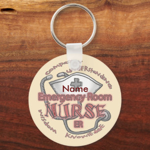 ER Nurse Axiom keychain