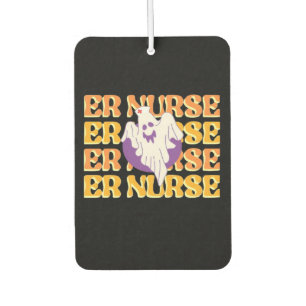 ER Nurse Boo Crew Emergency Room Nurse Halloween C Air Freshener