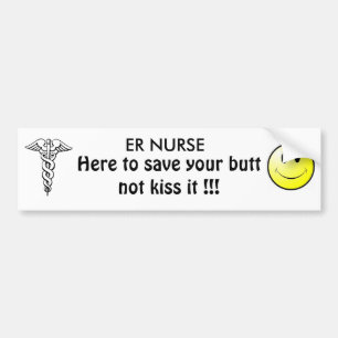 ER Nurse Bumper Sticker