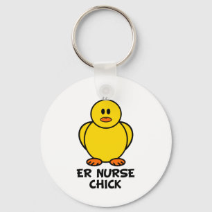 ER Nurse Chick Keychain