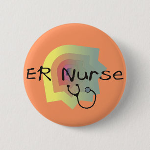 ER Nurse Gifts 2 Inch Round Button