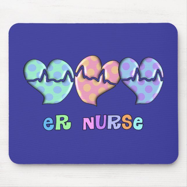 ER Nurse Gifts Mouse Pad (Front)