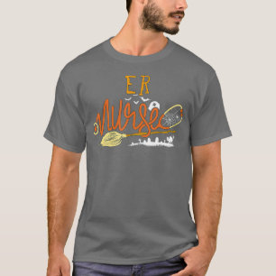 ER Nurse Halloween Gift - RN ED Emergency Room T-Shirt