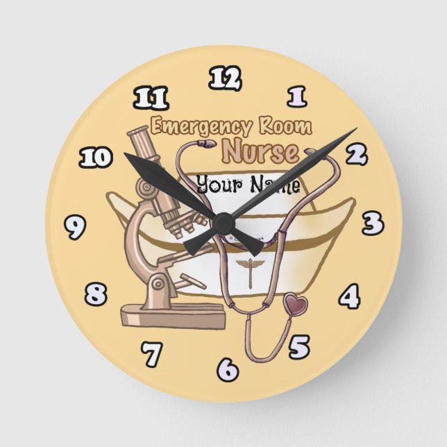 ER Nurse  Round Clock (Front)