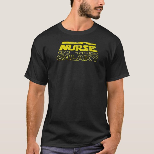 Er Nurse  Space Backside T-Shirt (Front)