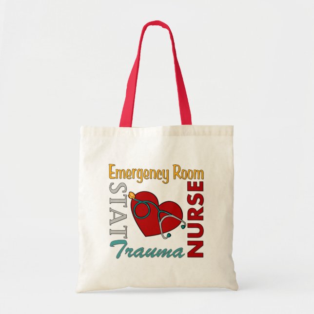 ER Nurse Tote Bag (Front)