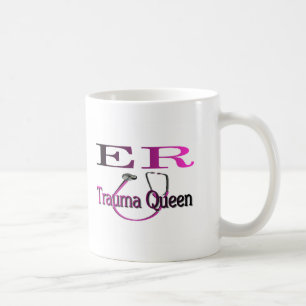 ER Nurse "Trauma Queen" Shirt/Gifts Coffee Mug