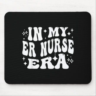 Er Nurse Vibes Funny Retro Emergency Room Rn Mouse Pad