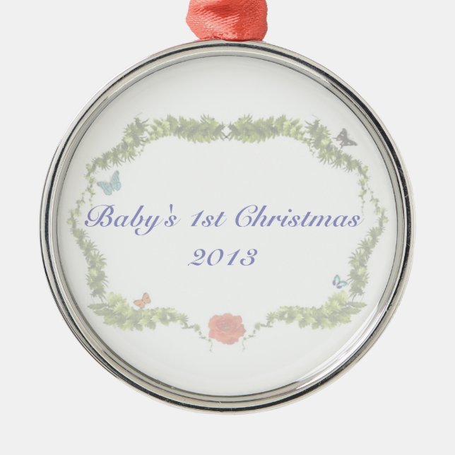 Ęr ornement 2013 de Noël du bébé (Devant)