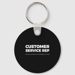 Er Service Rep (solving Problems One Conversation Keychain