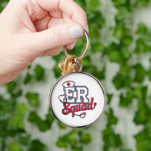 ER Squad T-Shirt – Emergency Room Team Apparel Keychain