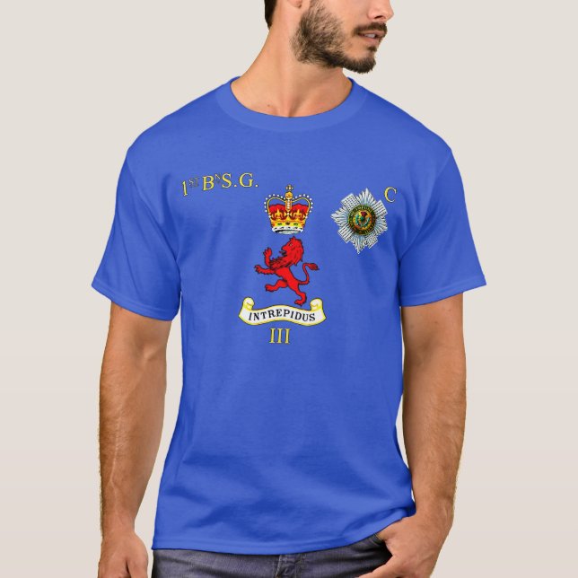 ęr T-shirt de C-Société de gardes d'Ecossais de (Devant)