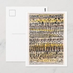 ERA Cooling in a Hot Zone Garden   Paul Klee   Postcard