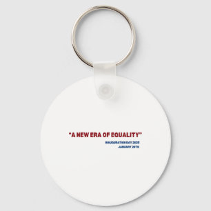Era Equality Kamala Harris 2024 Inauguration Day C Keychain